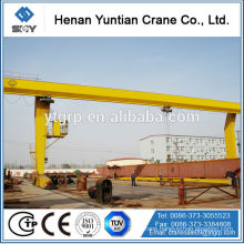 China Famous Brand Henan Yuntian L Model Single Girder Gantry Crane